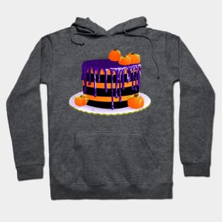 Another Striped Halloween Cake Hoodie